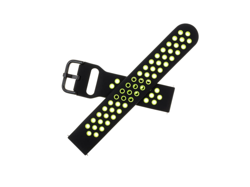 FIXED Silicone Strap for Smartwatch Universal 20mm Lime