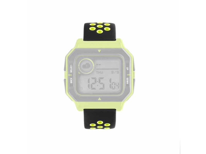 FIXED Silicone Smartwatch Strap Universal 22mm BlackLime