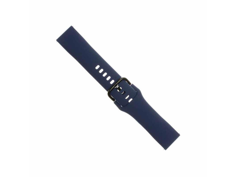 FIXED Silicone Strap for Smartwatch Universal 22 mm Blue