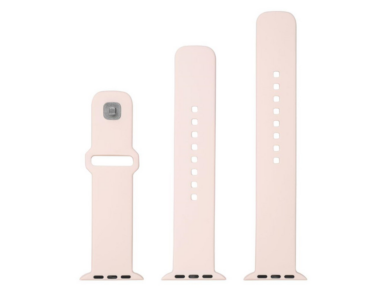 FIXED Silicone Strap SET Apple Watch 38/40/41mm Pink