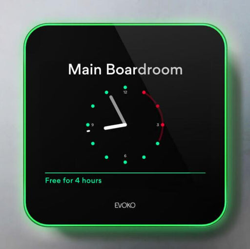 Evoko Liso Raummanager digitales Türschild 8 Zoll (20,32 cm)
