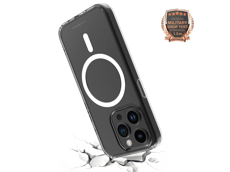 Vivanco Mag Steady Cover iPhone 15 Pro Max Clear