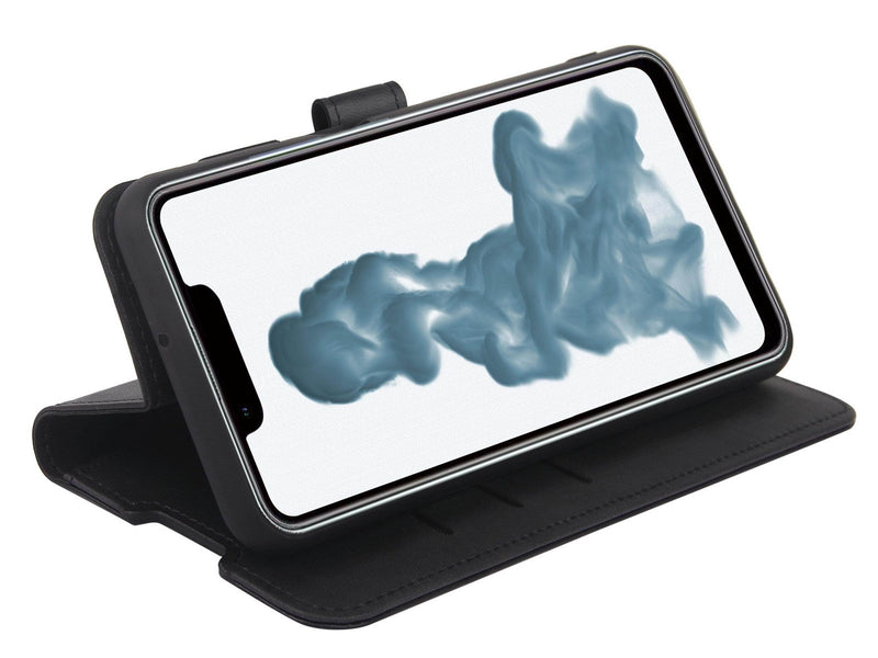 Vivanco Classic Wallet iPhone 15 Plus Black