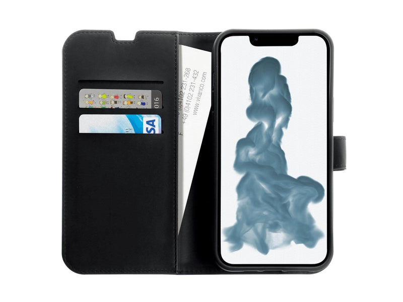 Vivanco Classic Wallet iPhone 15 Plus Black