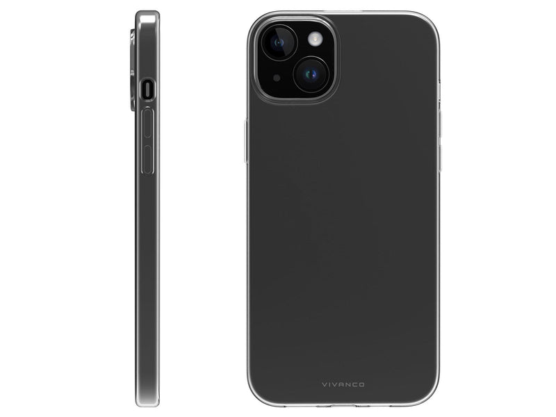 Vivanco Slim TPU Cover iPhone 15/14 Plus Clear