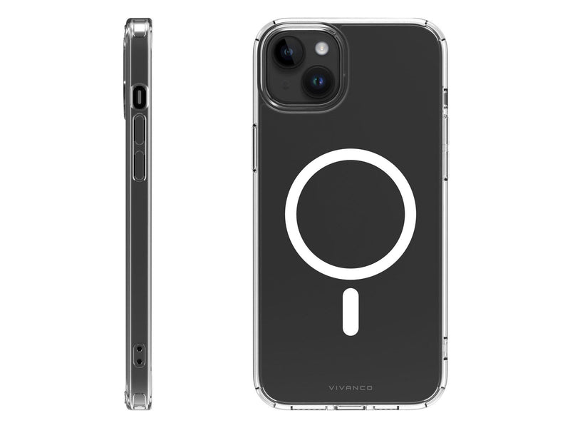 Vivanco Mag Steady Cover iPhone 15/14 Plus Clear
