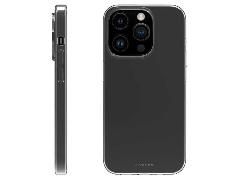 Vivanco Slim TPU Cover iPhone 15 Pro Clear