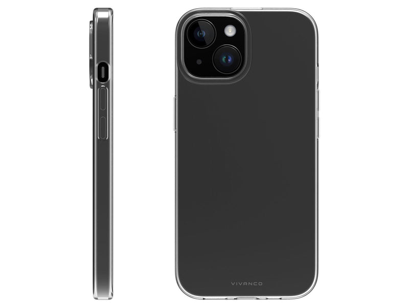 Vivanco Slim TPU Cover iPhone 15/14/13 Clear