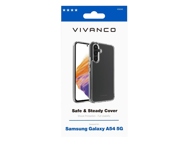 Vivanco Safe & Steady Cover Galaxy A54 5G Clear