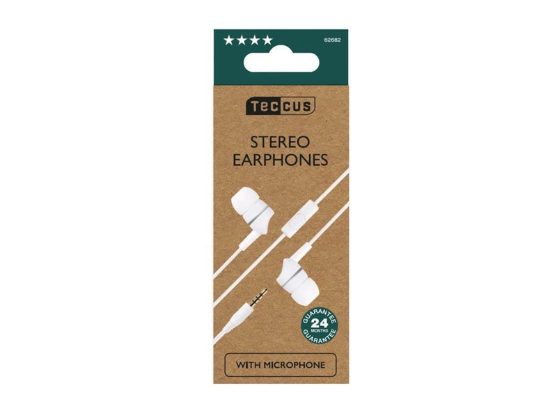 Vivanco In-Ear Plugin Smartphone Headset White
