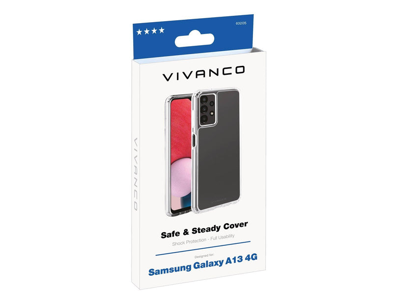 Vivanco Safe & Steady TPU Case Galaxy A13 4G Clear