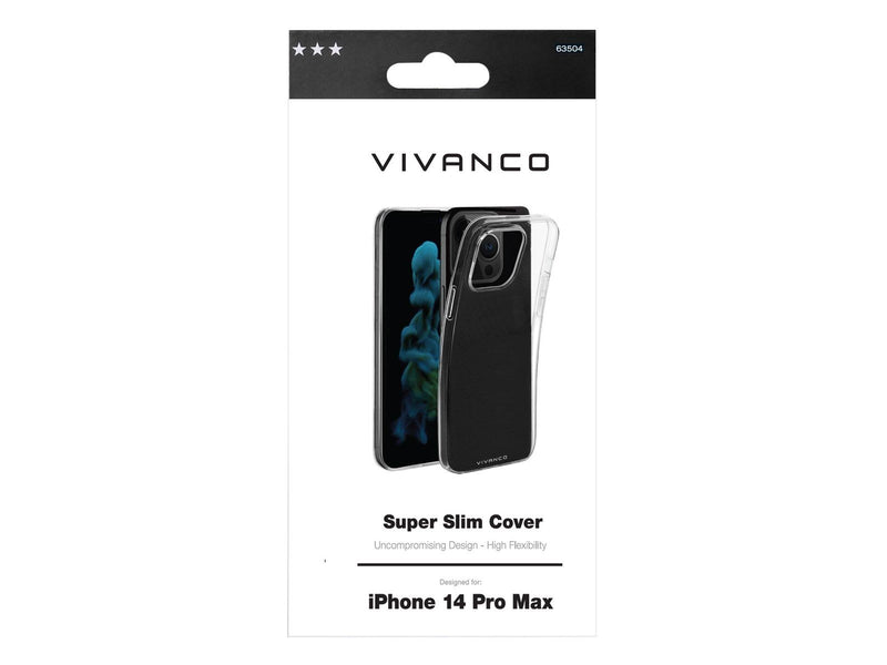 Vivanco Slim TPU Cover iPhone 14 Pro Max Clear