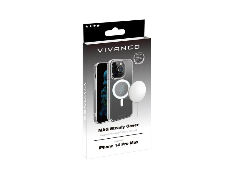 Vivanco Mag Steady Cover iPhone 14 Pro Max Clear