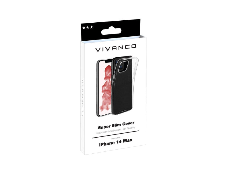 Vivanco Slim TPU Cover iPhone 15/14 Plus Clear