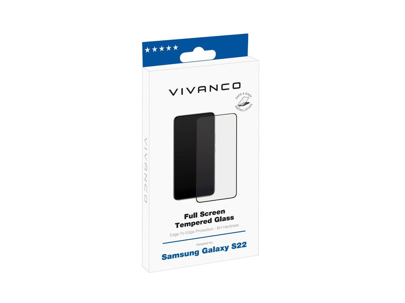 Vivanco Full Screen Tempered Glass Galaxy S23/S22 5G
