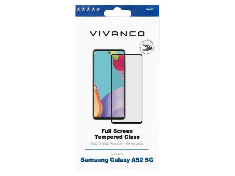 Vivanco Full Screen Tempered Glass 9H Galaxy A52/A52s 5G