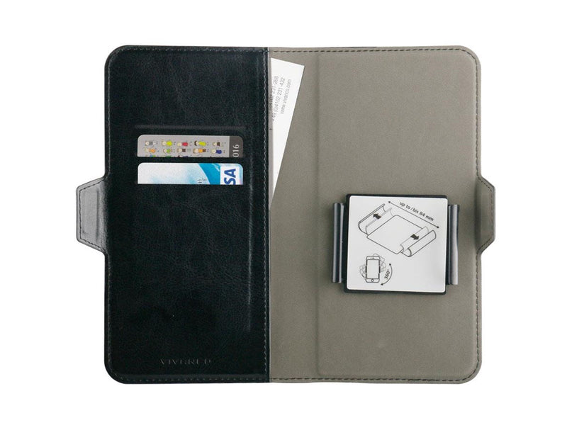 Vivanco Universal XL 3-card Wallet Case Black