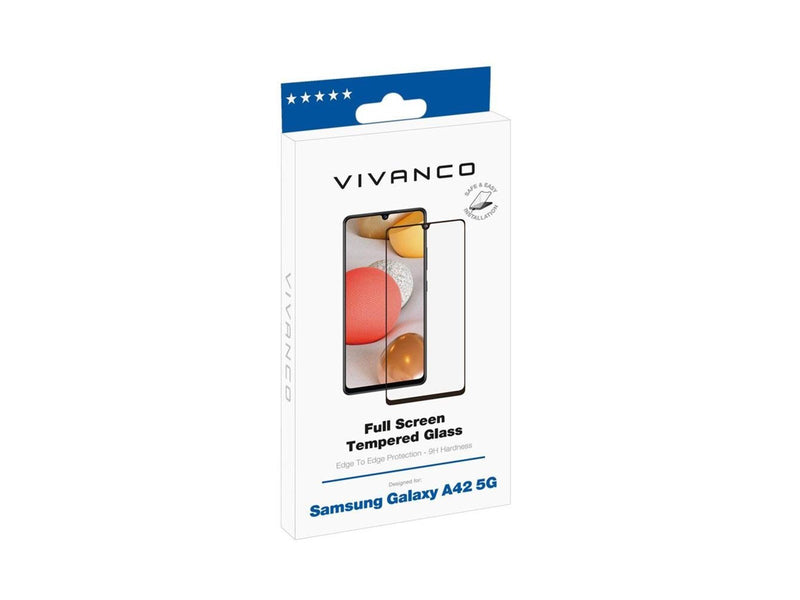 Vivanco Full Screen Tempered Glass 9H Galaxy A42 5G