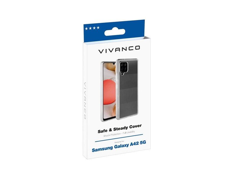 Vivanco Safe & Steady TPU Cover Galaxy A42 5G Clear