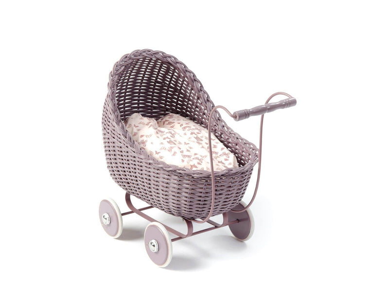 Smallstuff - Doll Stroller - Dark Rose