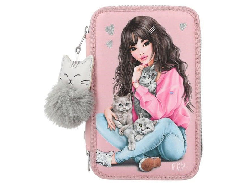 Depesche TOPModel Triple Pencil Case Kitten