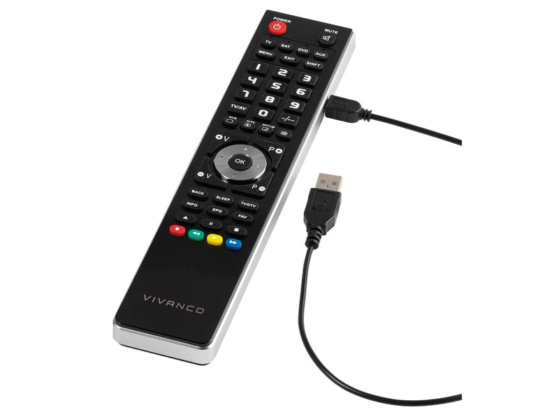 Vivanco 4in1 universal remote control Black