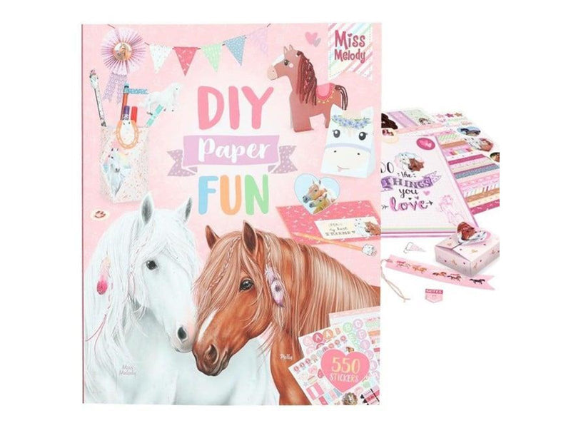 Miss Melody DIY Paper Fun Book