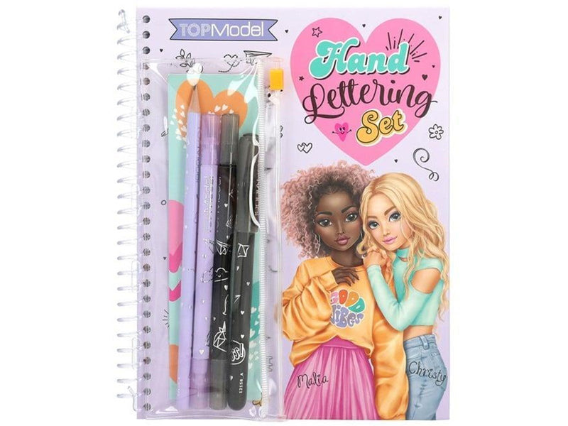Topmodel Colouring Book Set Handlettering