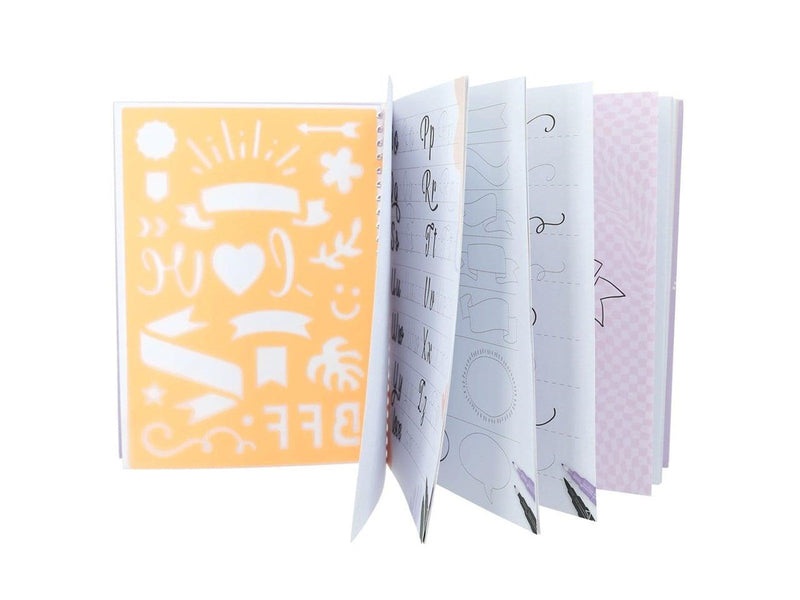 Topmodel Colouring Book Set Handlettering