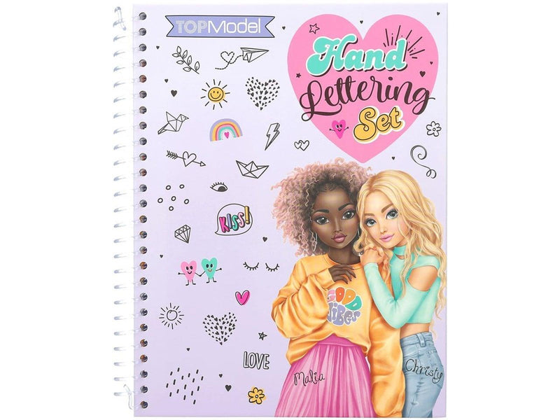 Topmodel Colouring Book Set Handlettering