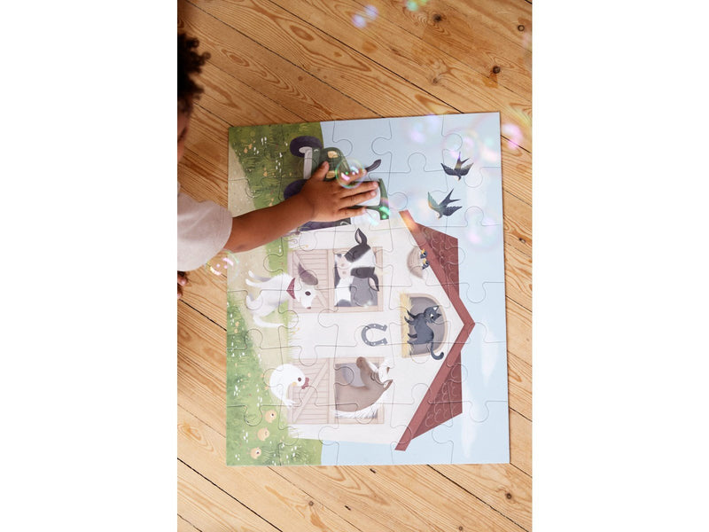 Filibabba Großes Puzzle mit 30 Teilen - Magic Farm