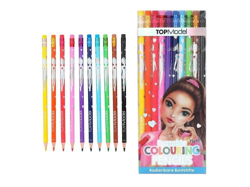 Topmodel Erasable Colouring Pencils