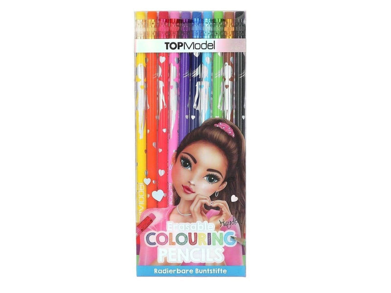 Topmodel Erasable Colouring Pencils