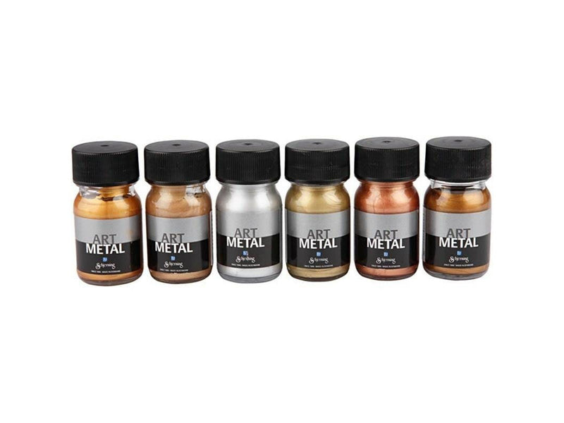 Creativ Company Hobby Paint Metallic Colors 6x30ml