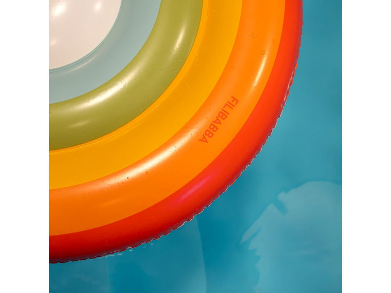 Filibabba Luftmatratze - Bunter Regenbogen
