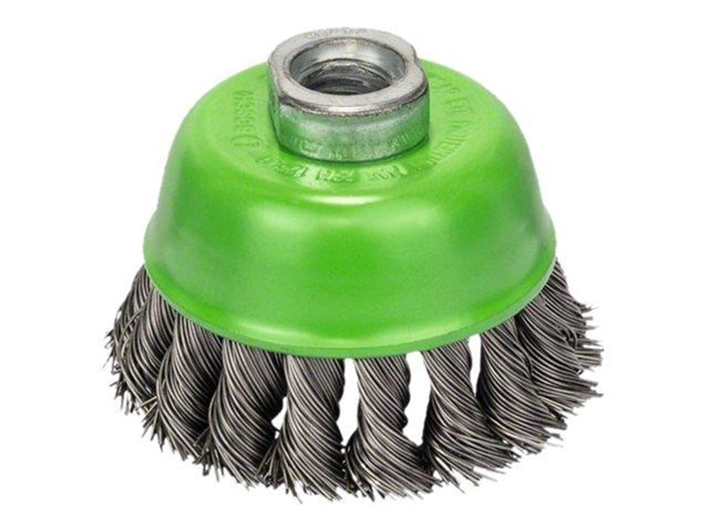 Bosch heavy for Inox wire cup brush - for aluminium stainless steel non-ferrous metal