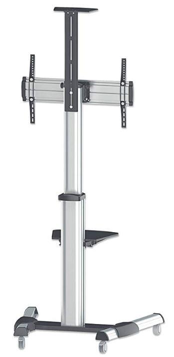 Manhattan Universal Multimedia TV Wagen Schwarz/Silber