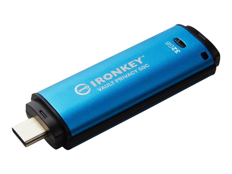 Kingston IronKey Vault Privacy 50C - USB flash drive - 32 GB - TAA Compliant - 32GB - USB-Stick