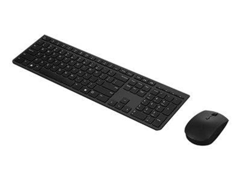 Lenovo Professional Combo - keyboard and mouse set - French - grey Input Device - Tastatur & Maus Set - Französisch - Grau