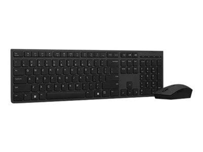 Lenovo Professional Combo - keyboard and mouse set - French - grey Input Device - Tastatur & Maus Set - Französisch - Grau