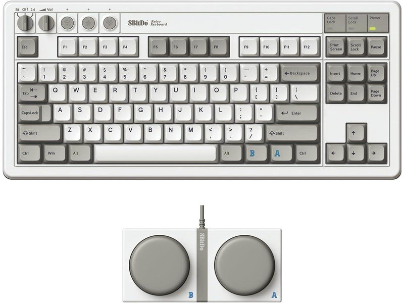 8BitDo Retro Mechanical Keyboard - M Edition - Englisch - UK