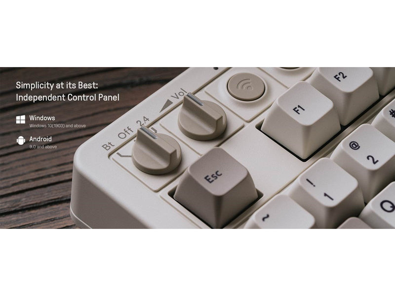 8BitDo Retro Mechanical Keyboard - M Edition - Englisch - UK