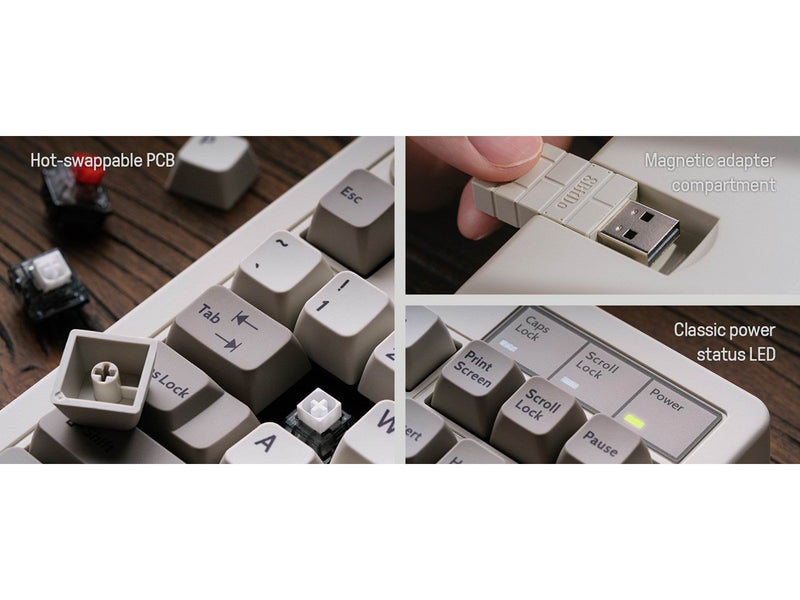 8BitDo Retro Mechanical Keyboard - M Edition - Englisch - UK