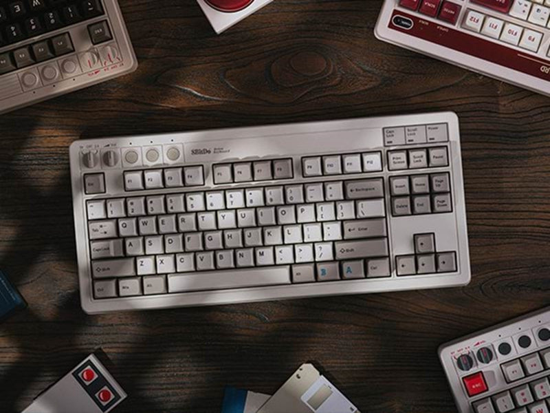 8BitDo Retro Mechanical Keyboard - M Edition - Englisch - UK