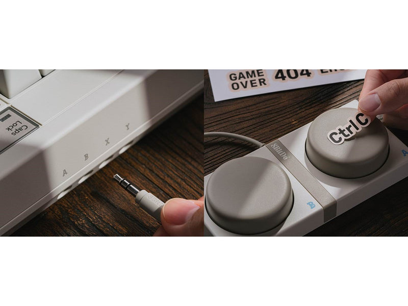 8BitDo Retro Mechanical Keyboard - M Edition - Englisch - UK
