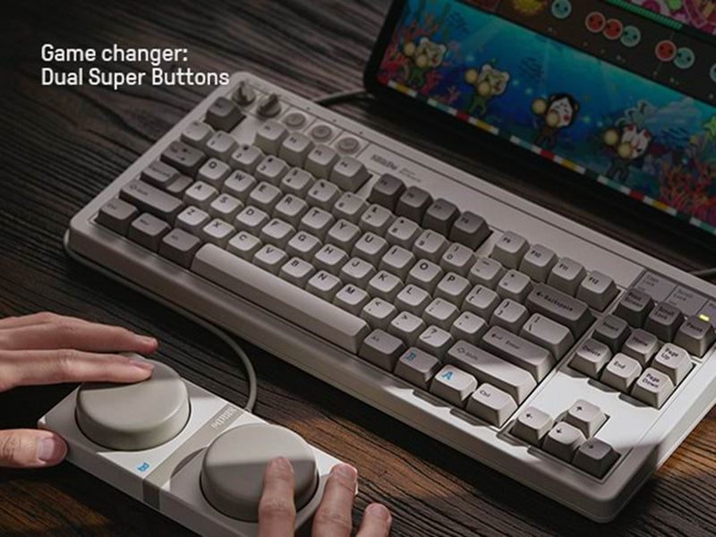 8BitDo Retro Mechanical Keyboard - M Edition - Englisch - UK