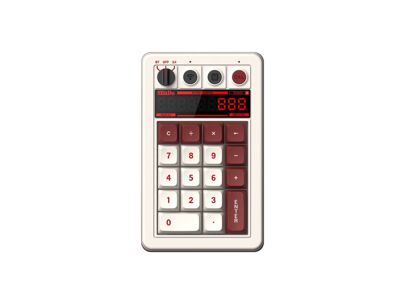 8BitDo Retro 18 Mechanical Numpad (Fami Edition) - Numpad