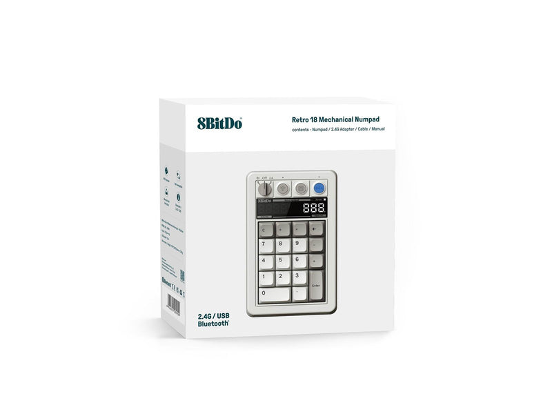 8BitDo Retro 18 Mechanical Numpad (M Edition) - Numpad