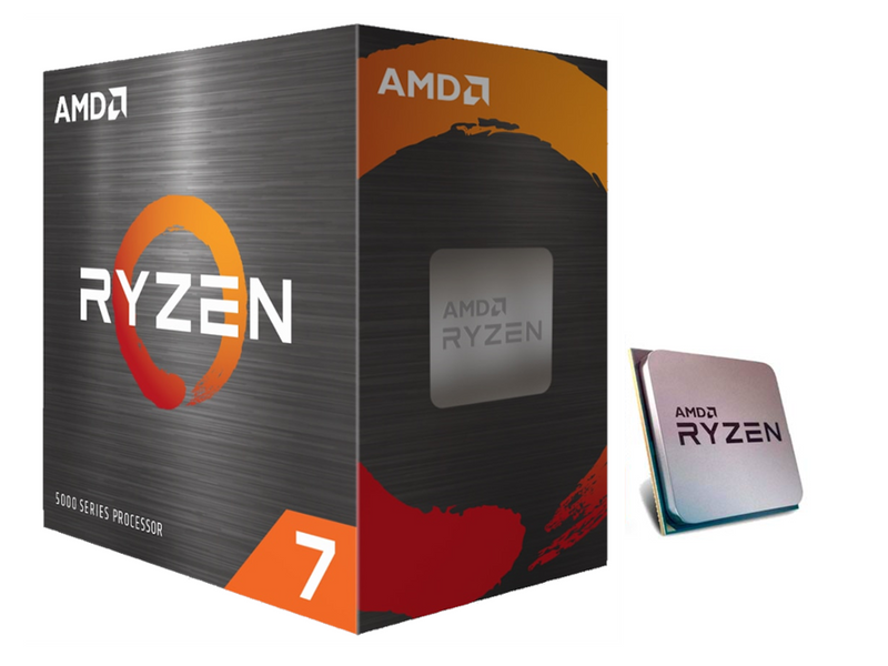 AMD Ryzen 7 5800XT Wraith Prism CPU - 8 Kerne - 3.8 GHz - AMD AM4 - AMD Boxed (mit Kühler)