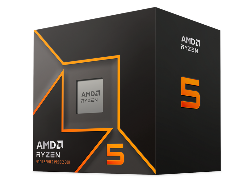 AMD Ryzen 5 9600X CPU - 6 Kerne - 3.9 GHz - AMD AM5 - AMD Boxed (ohne Kühler)